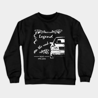 W210 legend on the road retro Crewneck Sweatshirt